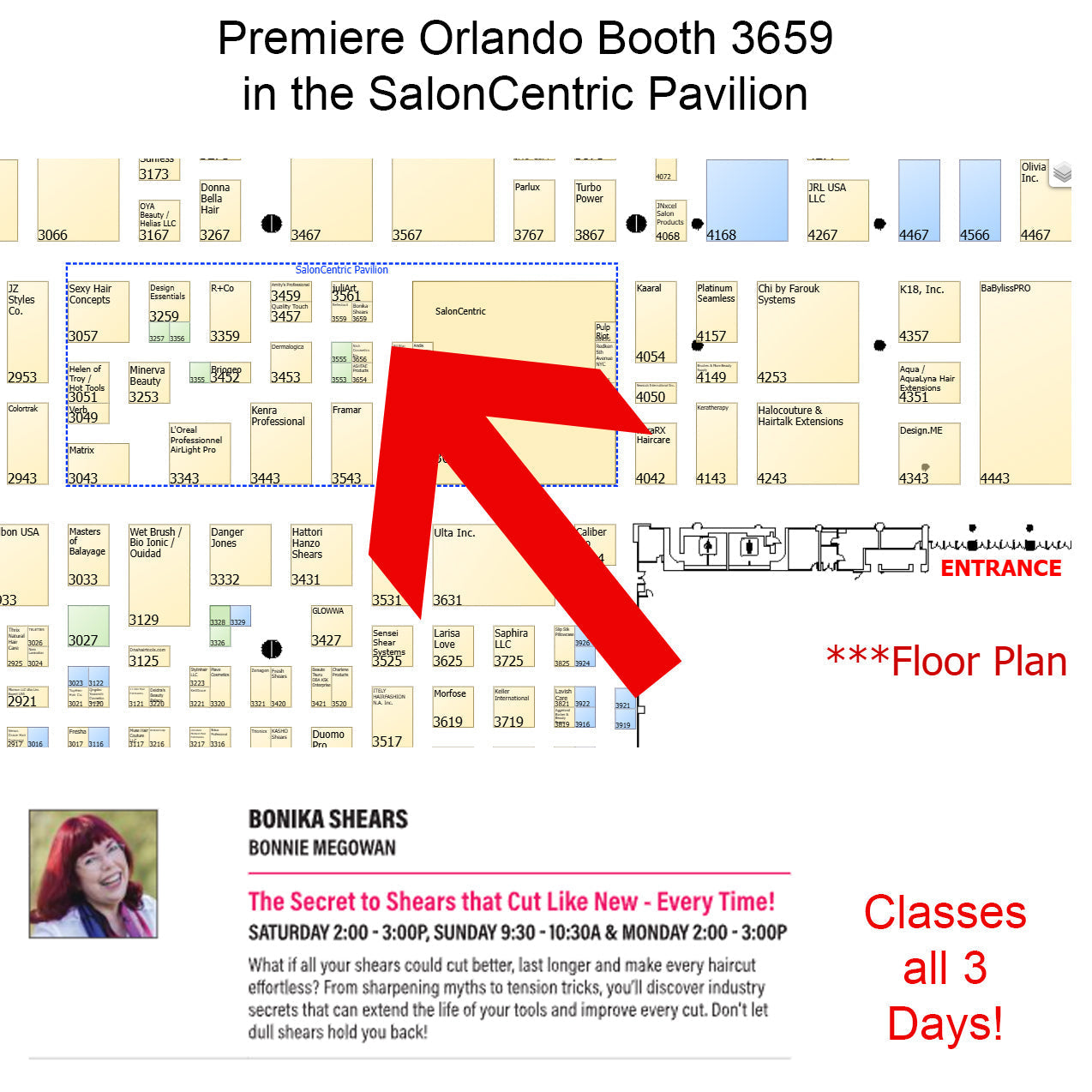 Premiere Orlando Show May 31-June 2, 2025 - Meet Bonika Shears There.