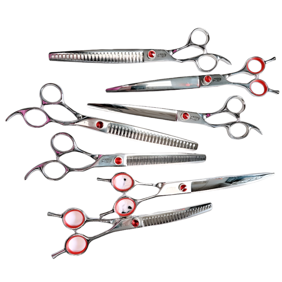Big Red 8 inch Grooming Shear | Bonika Shears