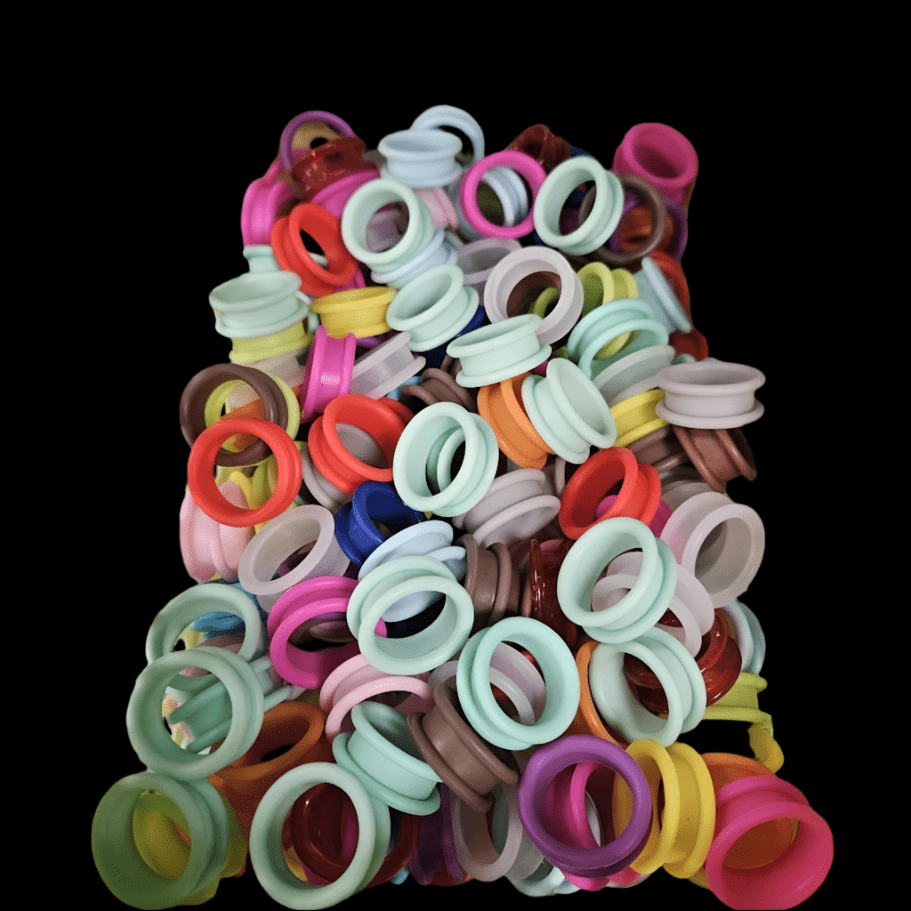 Comfyfit Insert Rings – 10 Pack (Assorted Colors)