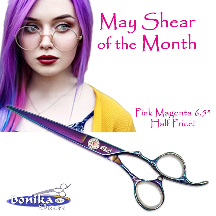 May Shear of the Month Pink Magenta Shears