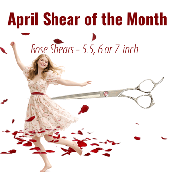 April Shear of the Month Rose Shear