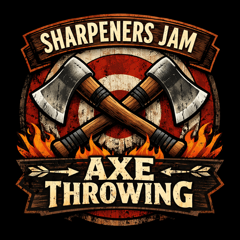 Sharpeners Jam Saturday Night Social – Axe Throwing & Arcade