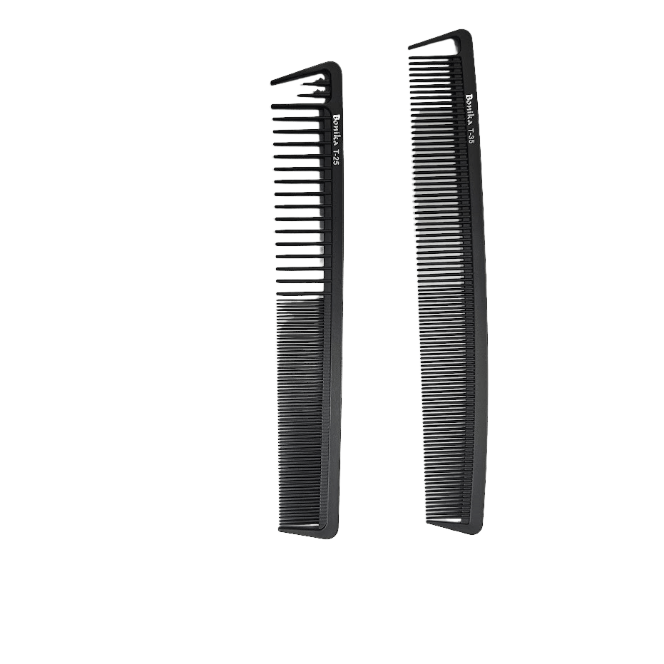 Bonika Carbon Haircutting Combs
