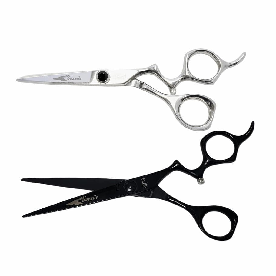 Gazelle Shears - black and silver