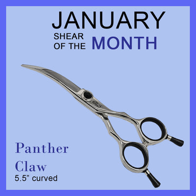 January Shear of the Month Panther Claw Shears