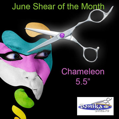 June Shear of the Month - Chameleon Shears 5.5