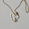 Stylist Heart Necklace with Shear and Comb