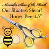 November Shear of the Month - Honey Bee Shears 4.5"