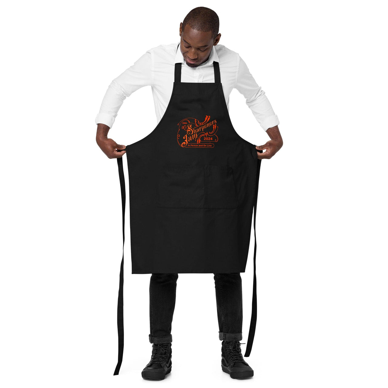 2024 Sharpeners Jam Logo Organic cotton apron