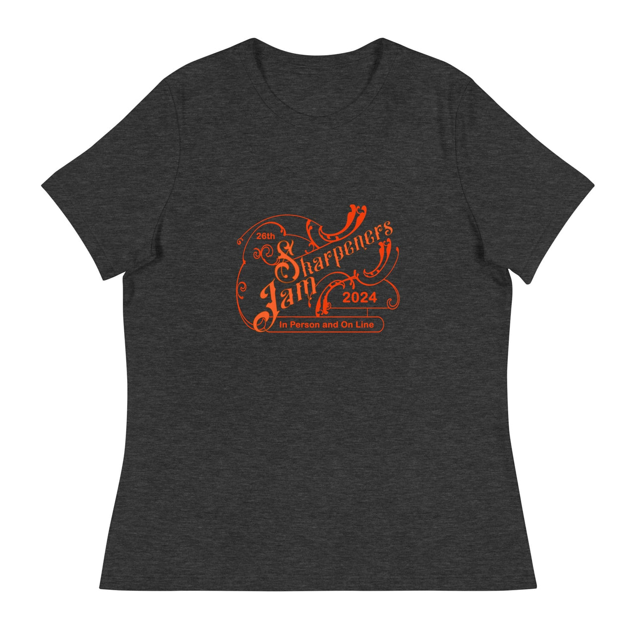 2024 Sharpeners Jam Logo Women's Relaxed T-Shirt