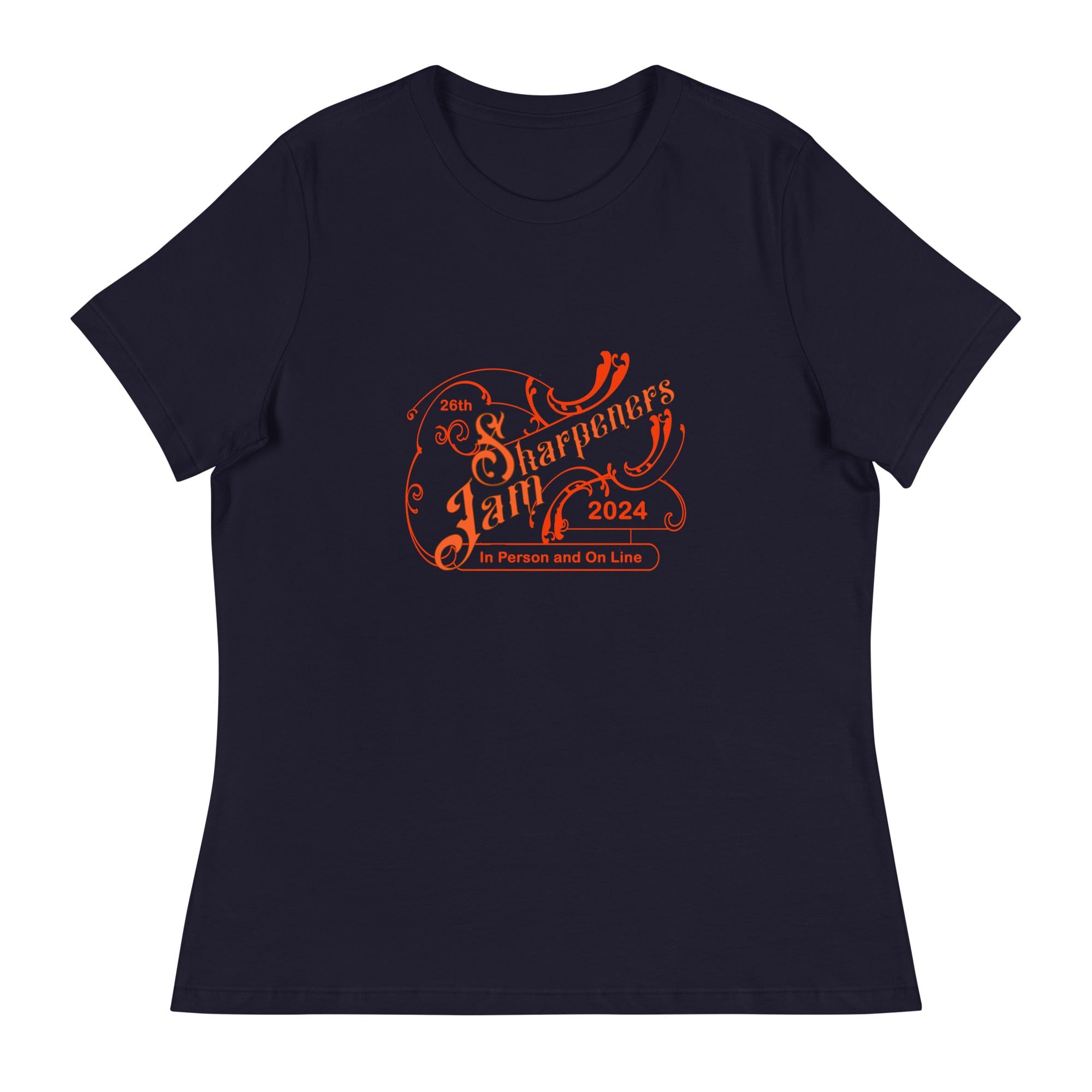 2024 Sharpeners Jam Logo Women's Relaxed T-Shirt