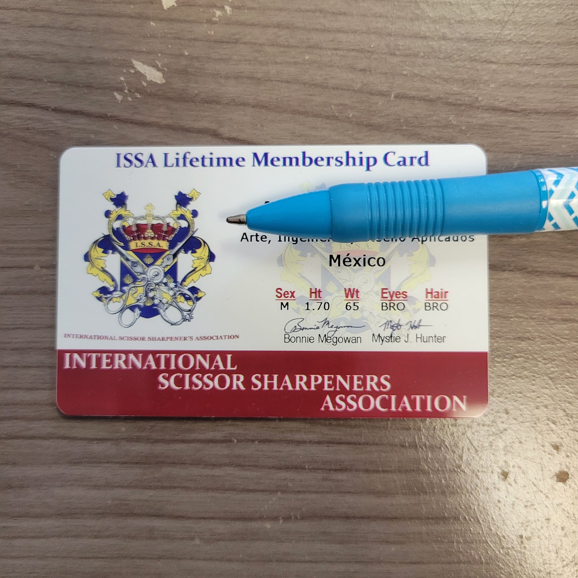 Updated ISSA Members Card
