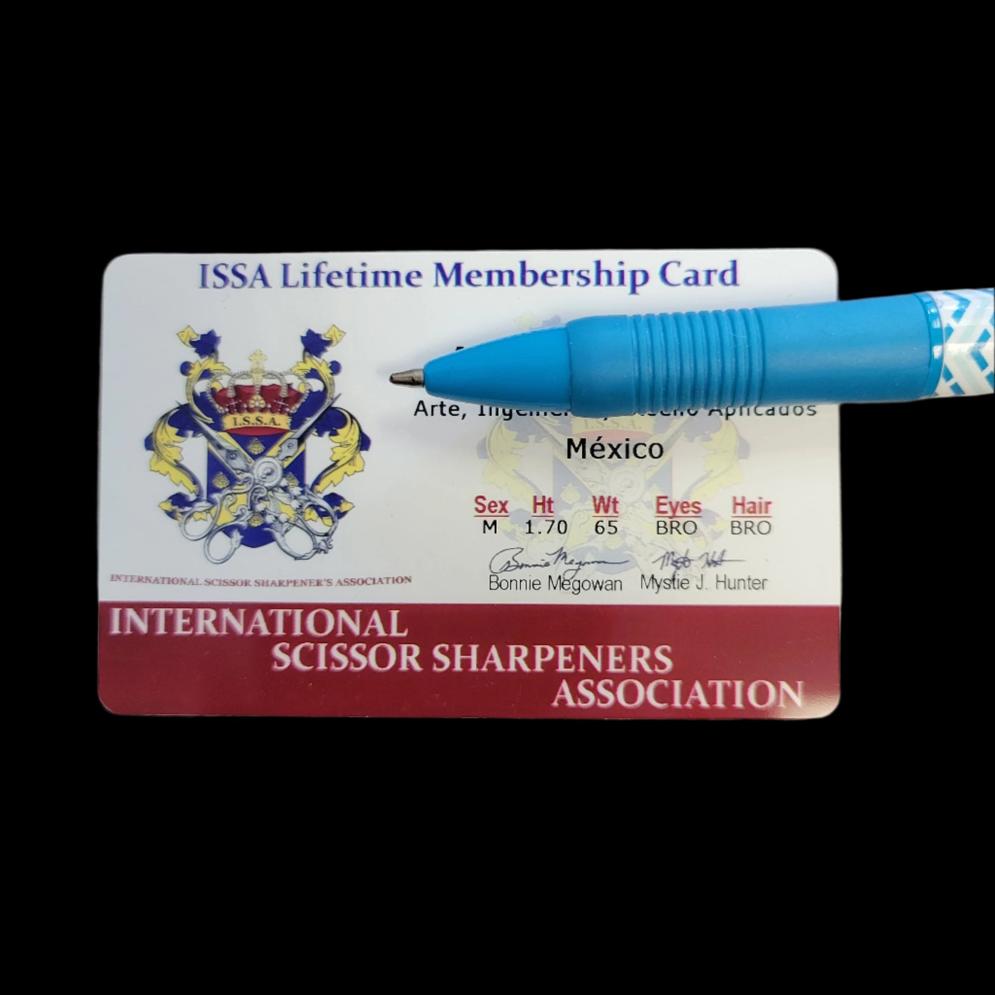 Updated ISSA Members Card