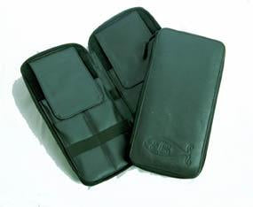 Zippered Leather Case with 8 Pockets to Hold Scissors - Bonika Shears