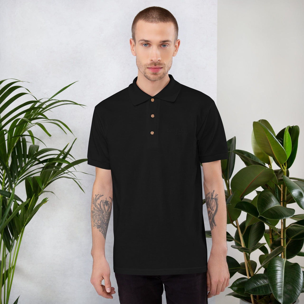 Bonika Logo Embroidered Polo Shirt - Men's