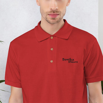 Bonika Logo Embroidered Polo Shirt - Men's