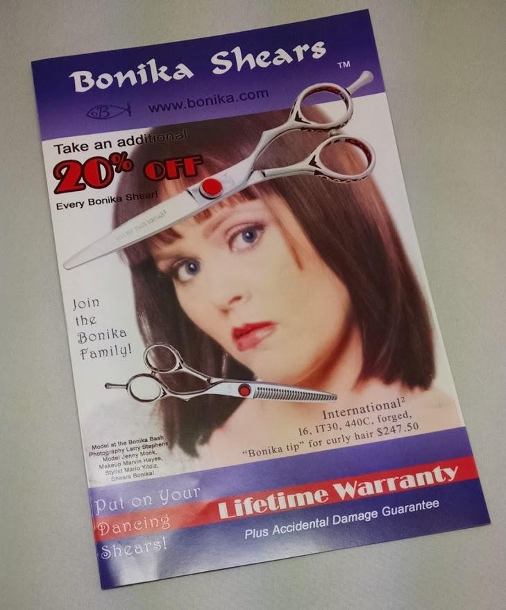 Bonika FB6 Beauty Salon Styling Hair Cutting Fishbone Razoring Shears