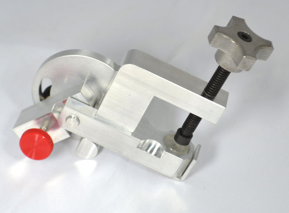Scimech Clamp - Updated design Scissors Jig to Convex Shears
