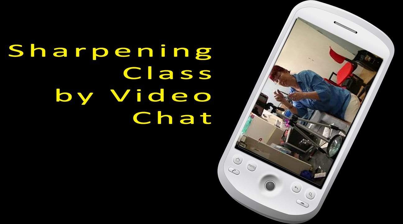 On Line, Video Chat, Digital Sharpening Training Class | Bonika Shears